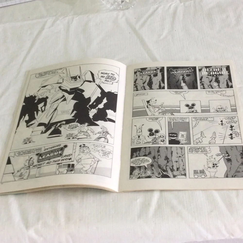 Comic Book Laffin Gas year 1987 by Black Thorn